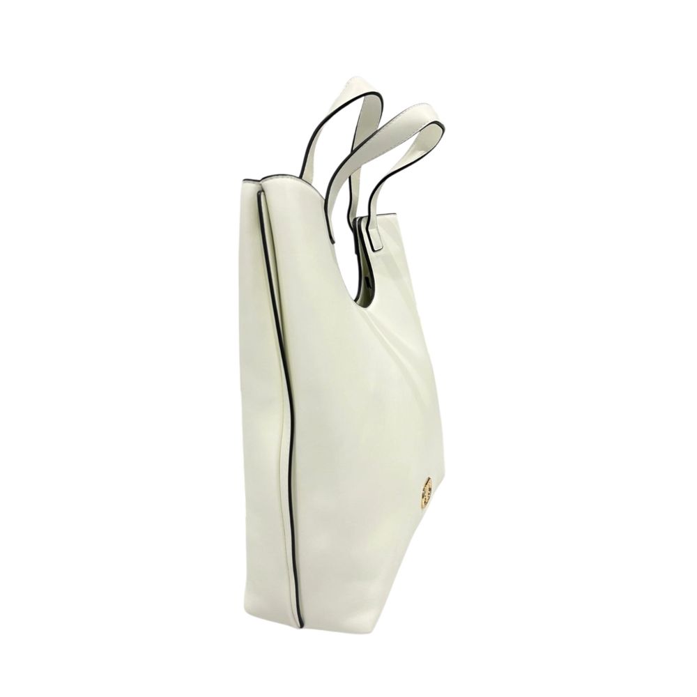 Twinset White PU Handbag - Chic & Functional for Women