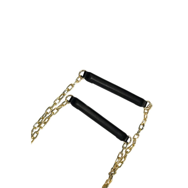 Twinset Black PU Chain Crossbody Bag for Women - Chic & Versatile