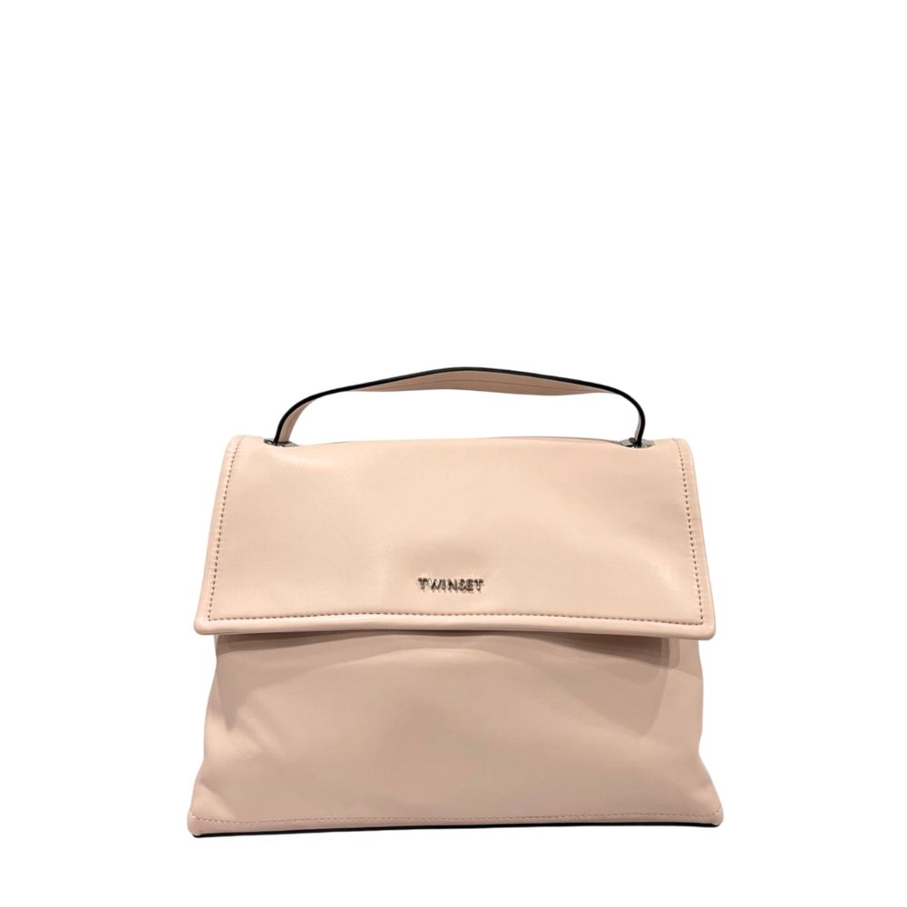 Twinset Pink PU Women Handbag - Chic and Stylish Shoulder Bag