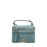 Twinset Blue PU Mini Handbag for Women - Chic & Versatile