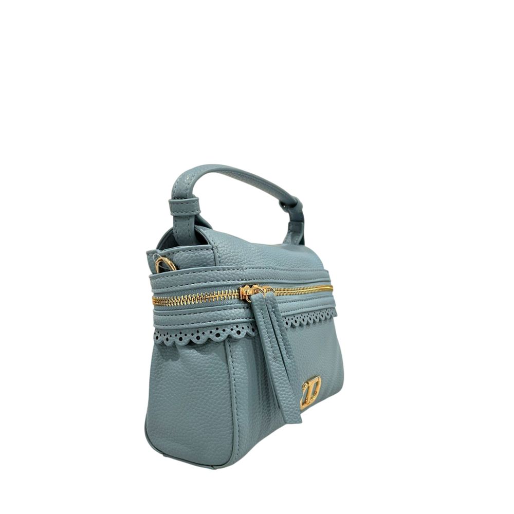 Twinset Blue PU Mini Handbag for Women - Chic & Versatile