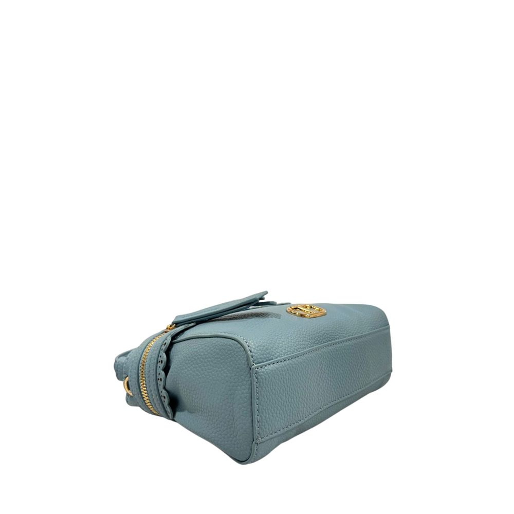 Twinset Blue PU Mini Handbag for Women - Chic & Versatile