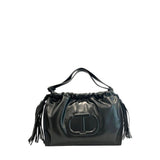 Twinset Black PU Women Shoulder Bag - Chic & Elegant Design