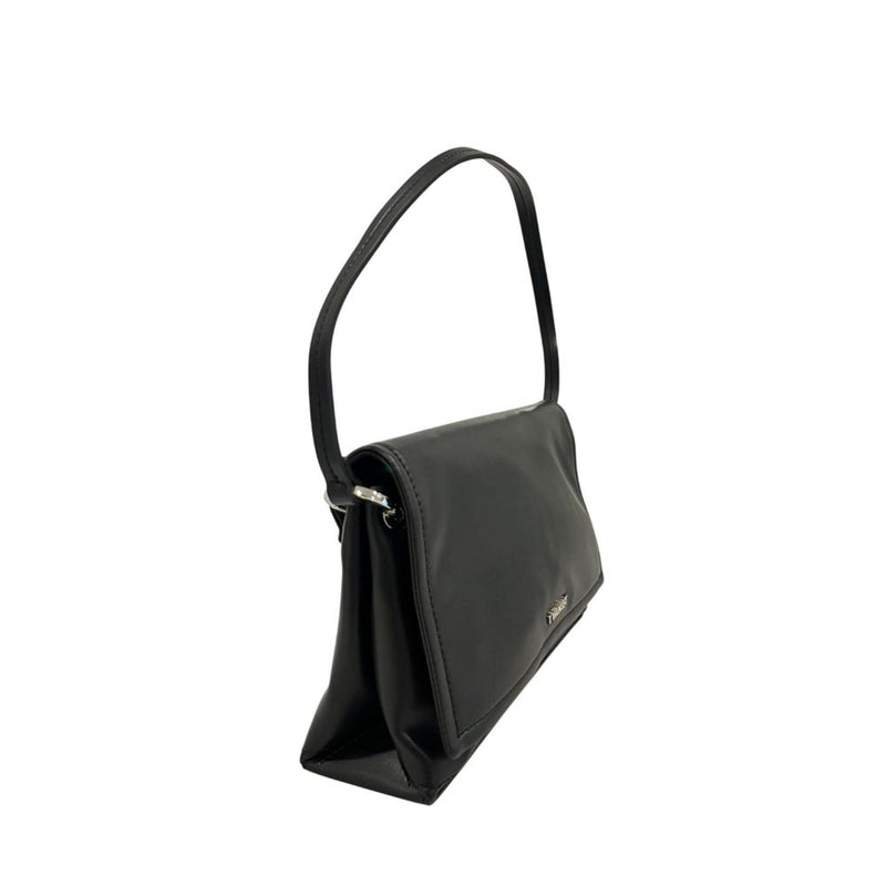 Twinset Black Polyethylene Clutch Bag - Élégance et Polyvalence