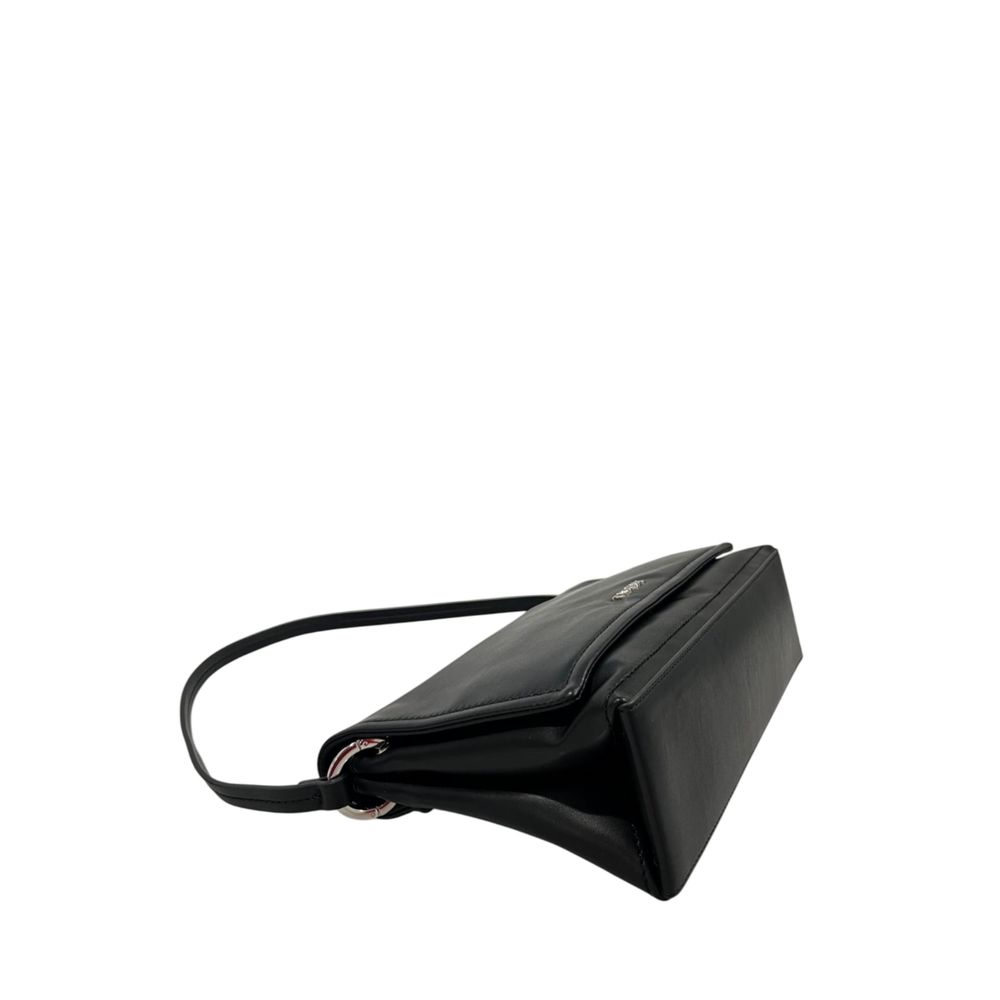 Twinset Black Polyethylene Clutch Bag - Élégance et Polyvalence