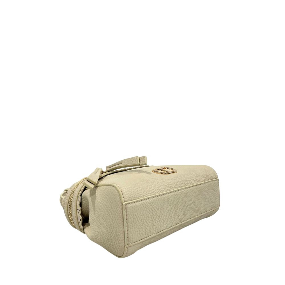 Sac à bandoulière en polyéthylène beige Twinset - Mini élégant