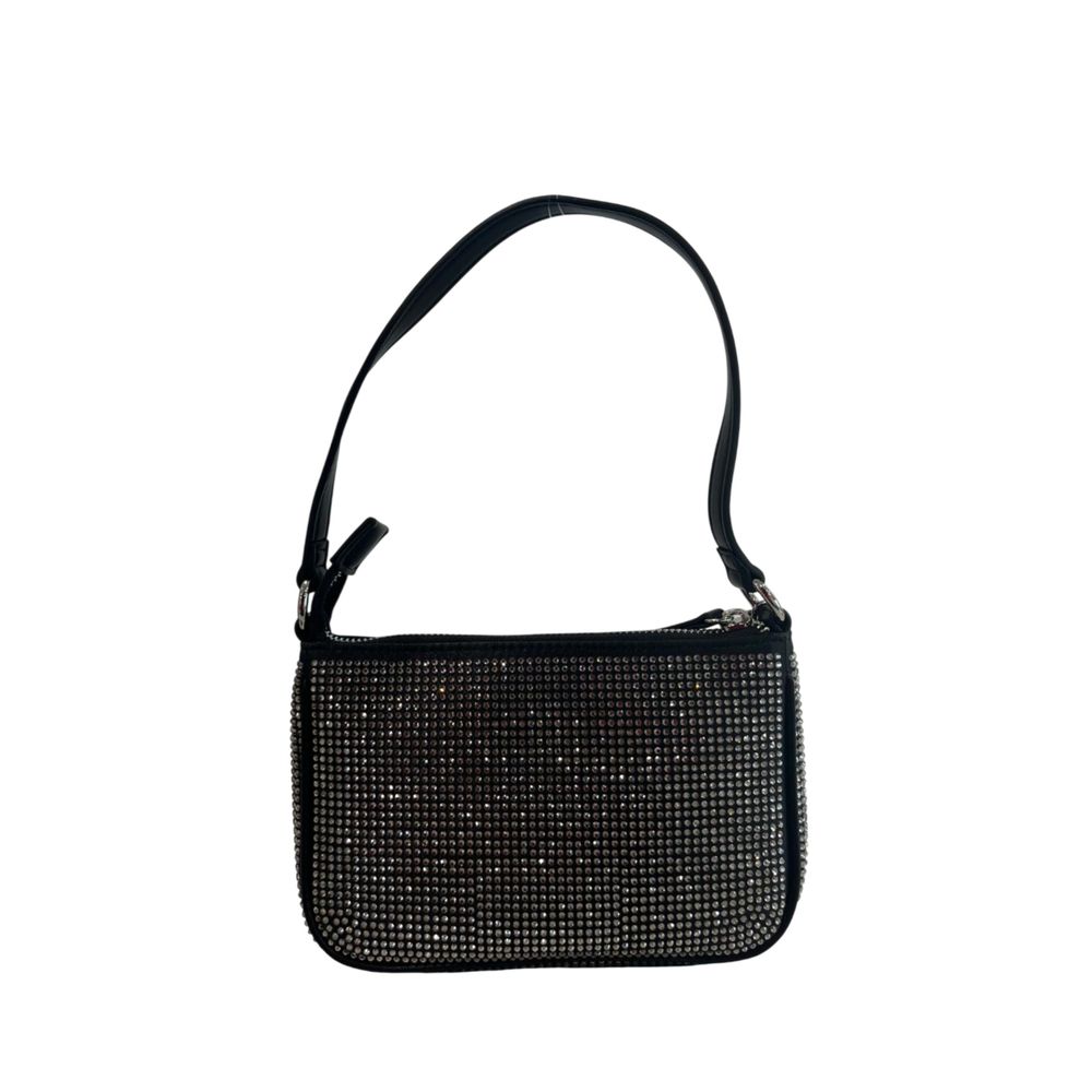 Sac à bandoulière en polyuréthane noir Twinset - Élégant et Pratique