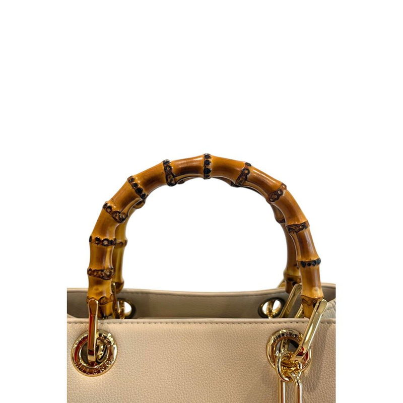 Twinset Beige PU Women Handbag - Stylish & Functional