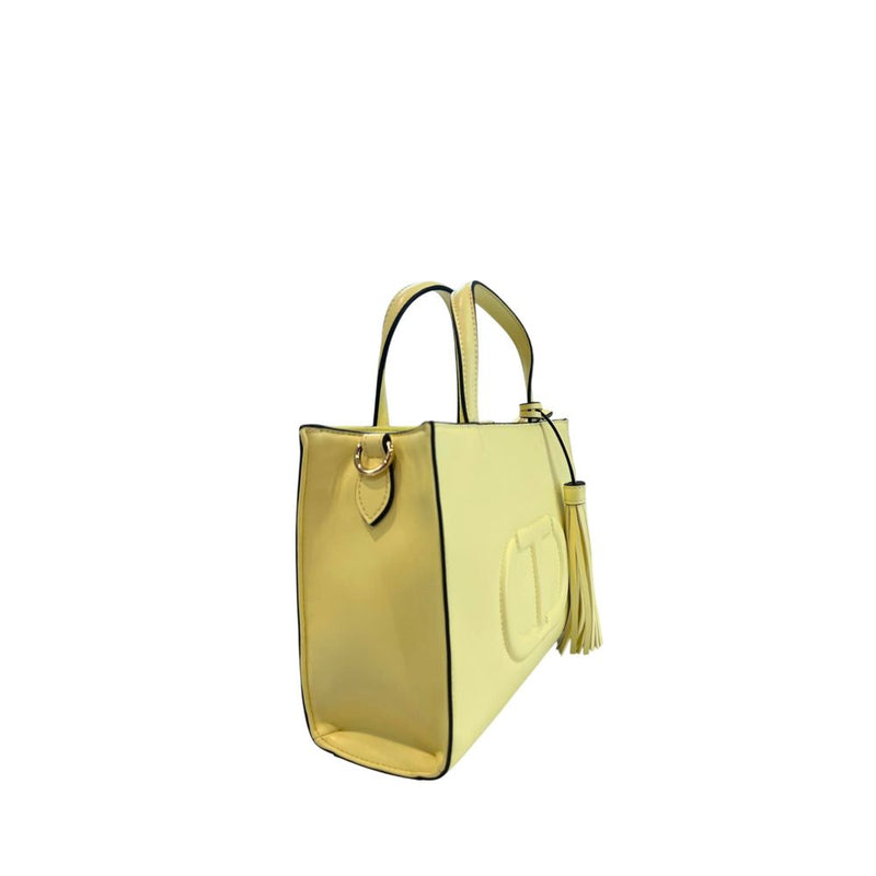 Sac à bandoulière bicolore en polyéthylène Twinset - Élégant et Pratique