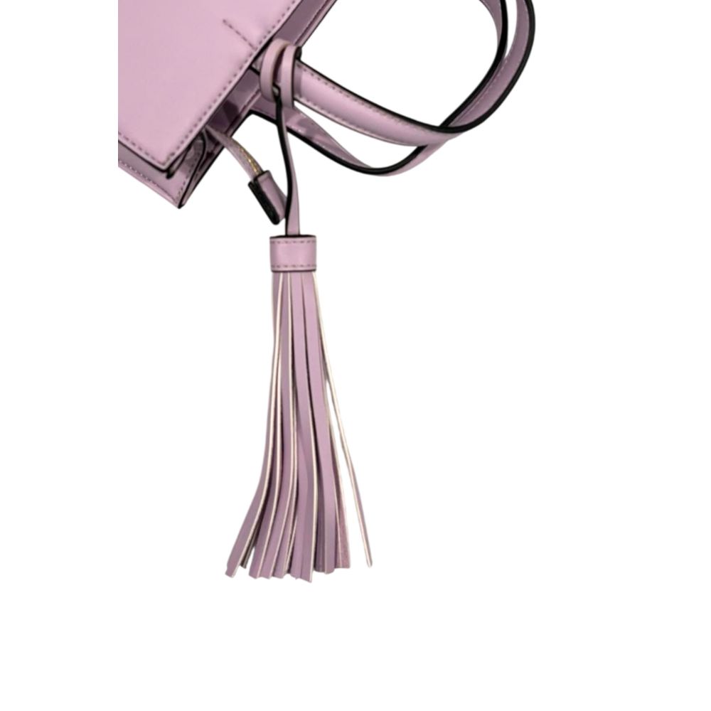 Sac à bandoulière en polyéthylène multicolore Twinset avec franges