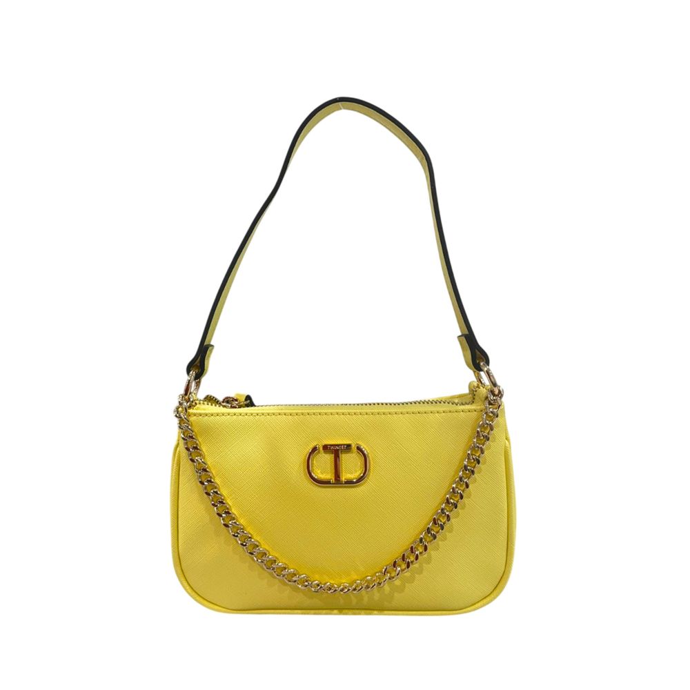 Sac Clutch Bicolore en Polyéthylène Twinset