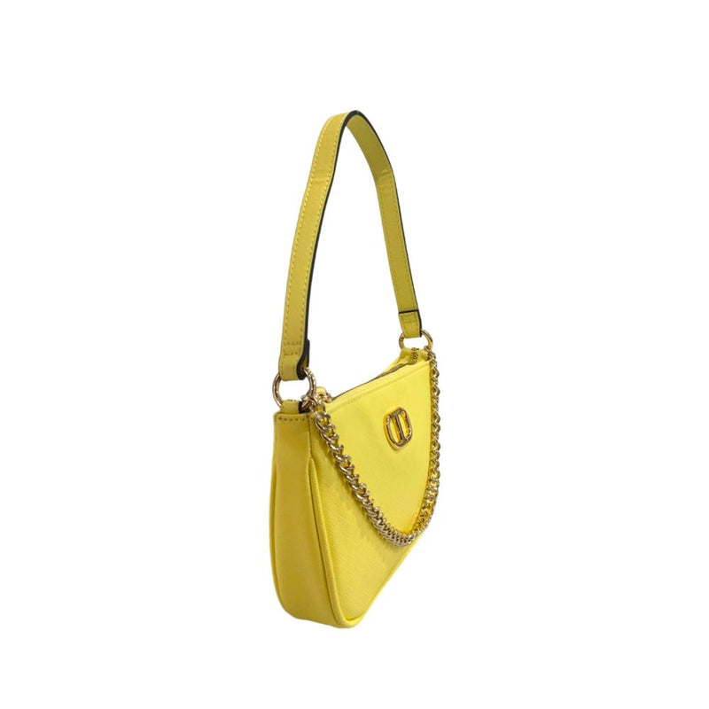 Sac Clutch Bicolore en Polyéthylène Twinset