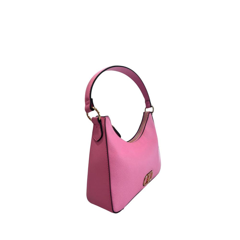 Twinset Pink PU Women Shoulder Bag - Chic and Functional