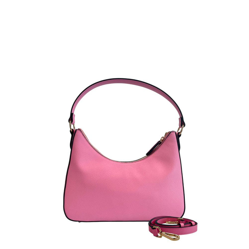 Twinset Pink PU Women Shoulder Bag - Chic and Functional