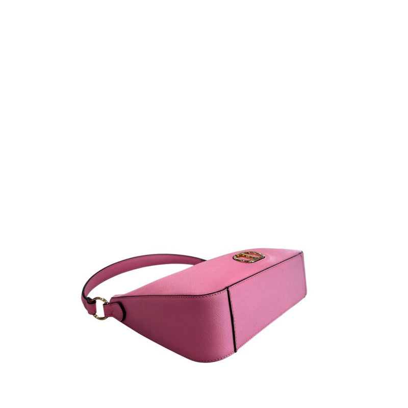 Twinset Pink PU Women Shoulder Bag - Chic and Functional