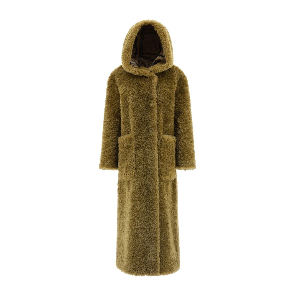 Herno Bicolor Polyester Coat for Women - Stylish & Functional