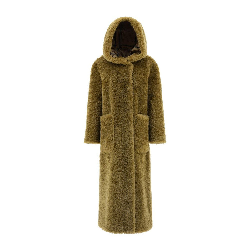 Herno Bicolor Polyester Coat for Women - Stylish & Functional