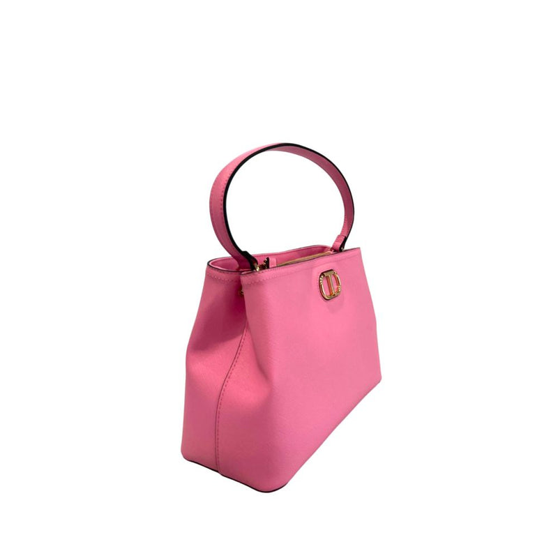 Twinset Pink PU Handbag for Women - Elegant & Functional