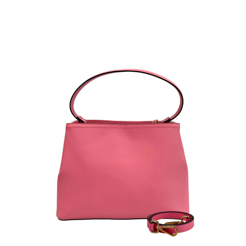 Twinset Pink PU Handbag for Women - Elegant & Functional