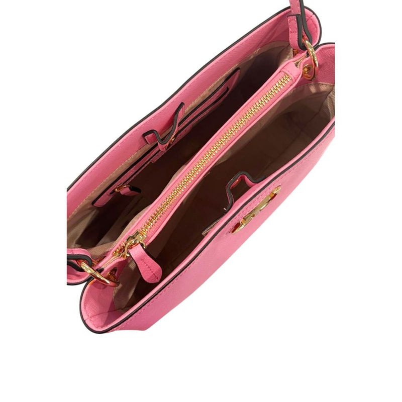 Twinset Pink PU Handbag for Women - Elegant & Functional
