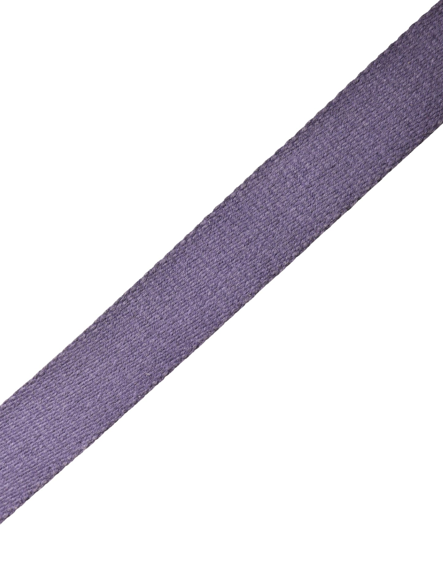 Ermanno Scervino Heren Paars Canvas Zilverkleurige Metalen Gesp Riem