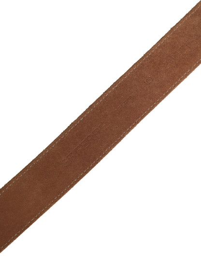 GF Ferre heren beige canvas zilveren metalen gesp Cintura riem