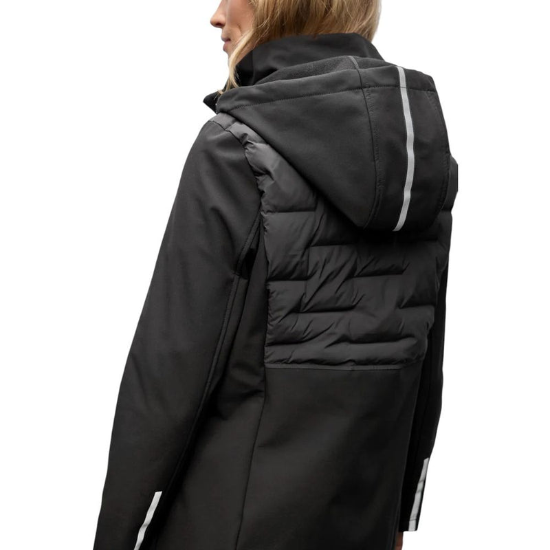 Street One Mat Mix Softshell Veste Puffer Femme Noir