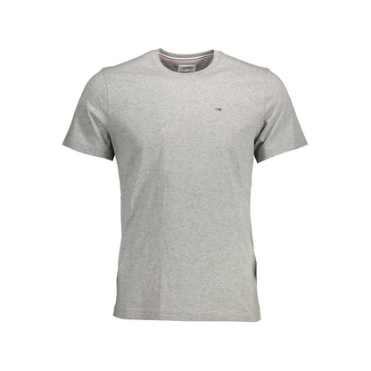 T-shirt homme Tommy Hilfiger Grigio en coton