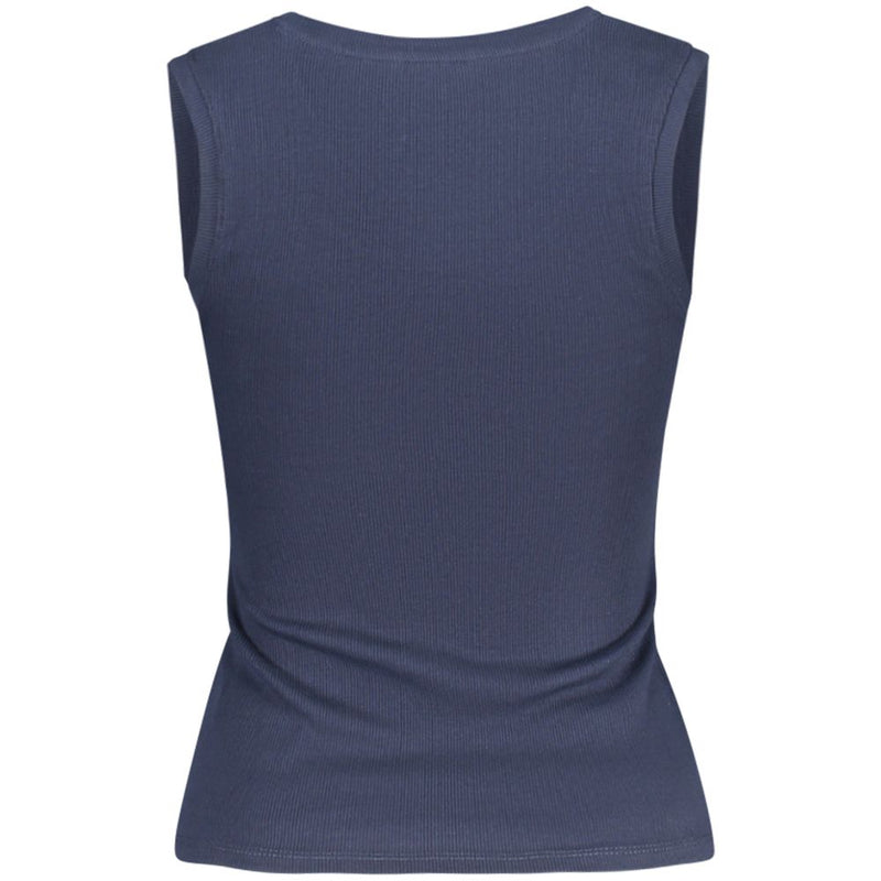 Tommy Hilfiger Tank Top Femme en Coton Bleu