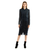 Patrizia Pepe Blue Casual Dress - Elegant Longsleeve Design