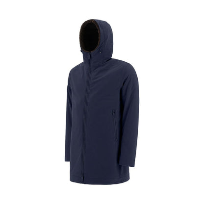 Herno Blauwe Polyamide Jas