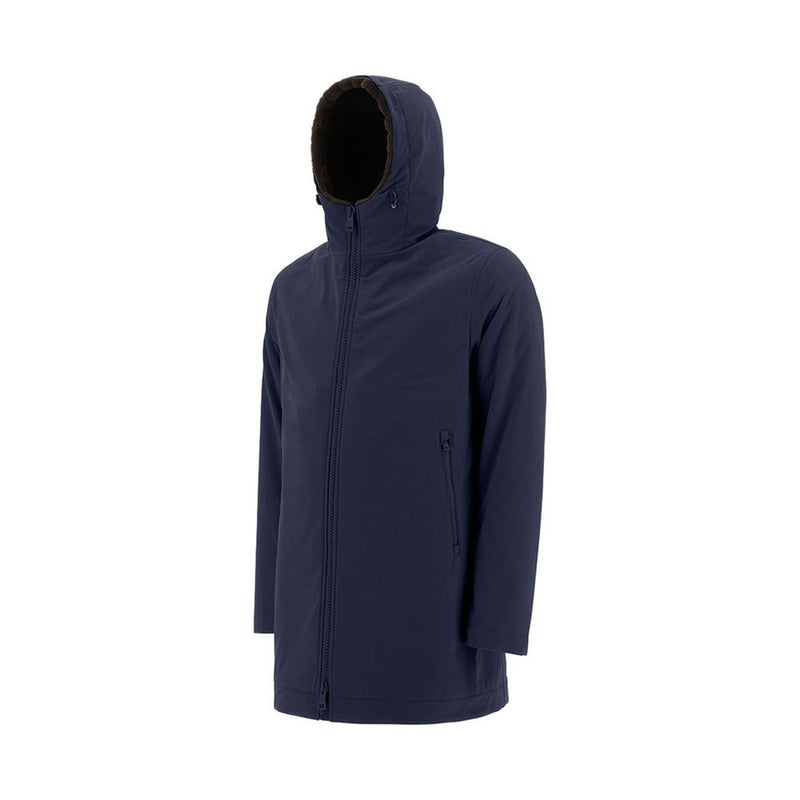Herno Blauwe Polyamide Jas