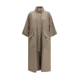 Parajumpers Bicolor Polyamide Trench Coat pour Femme