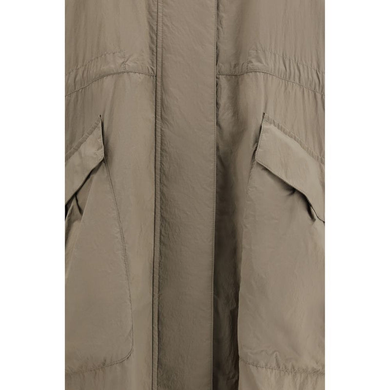 Parajumpers Bicolor Polyamide Trench Coat for Women