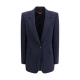 Max Mara Bosco Blue Triacetate Blazer for Women