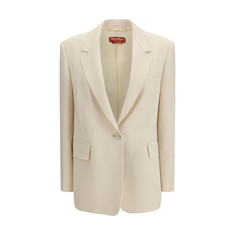 Max Mara Bosco Beige Triacetate Blazer for Women