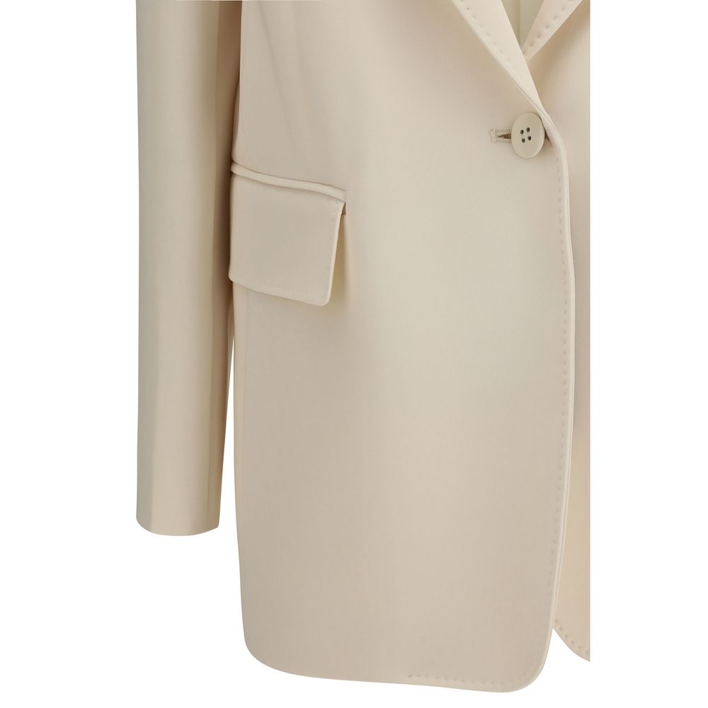 Max Mara Bosco Beige Triacetate Blazer for Women