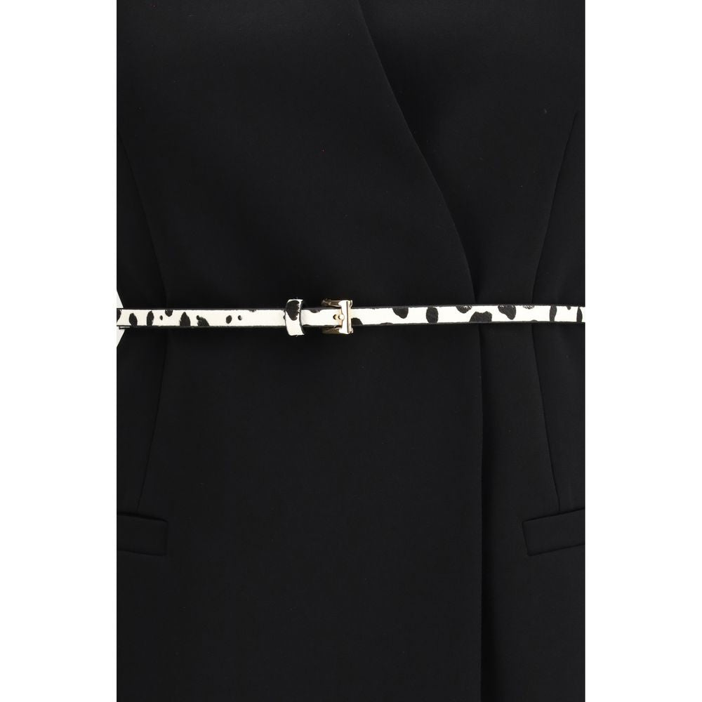 Manteau en triacétate noir Max Mara