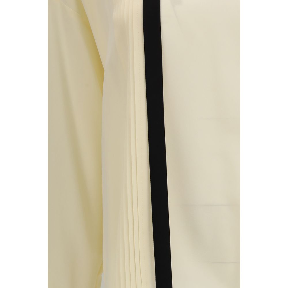 Max Mara Beige Silk Blouse - Elegant Women's Shirt