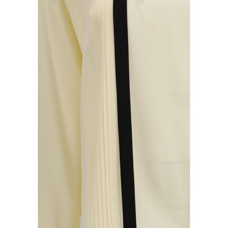 Max Mara Beige Silk Blouse - Elegant Women's Shirt