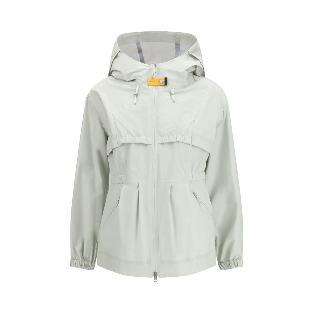 Parajumpers Uneri White Polyamide Shell Jacket