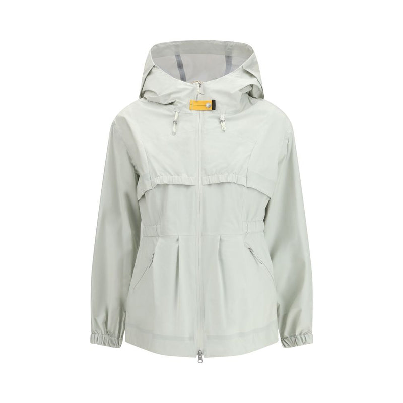 Parajumpers Uneri White Polyamide Shell Jacket for Women