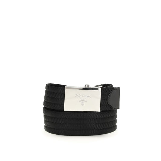 Prada Zwarte Polyester Dunne Riem