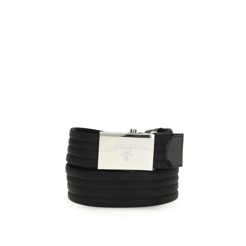 Prada Zwarte Polyester Dunne Riem