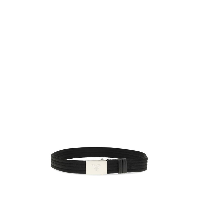 Prada Zwarte Polyester Dunne Riem