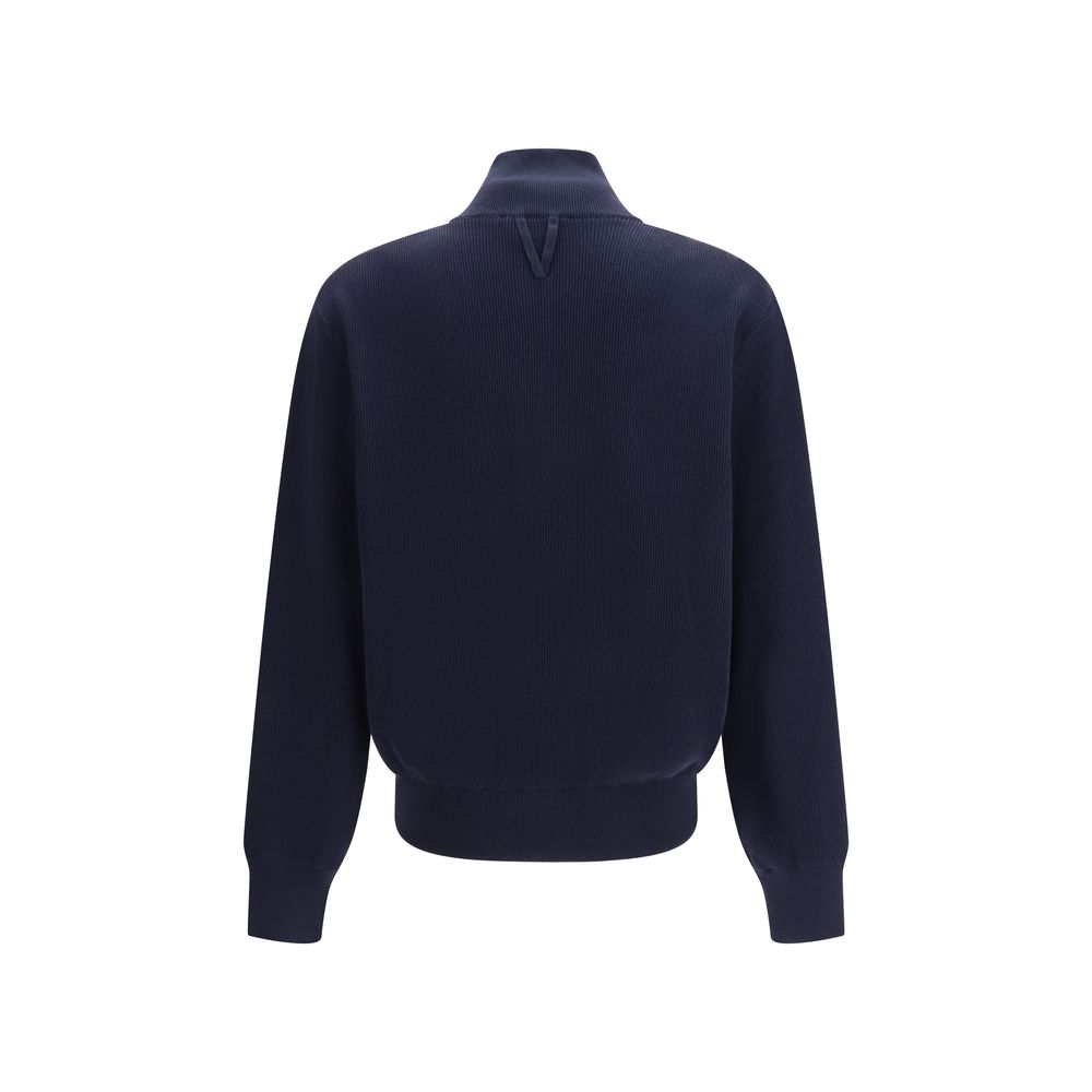 Valstarino Jacket - Blue Fleece Wool Coat for Men
