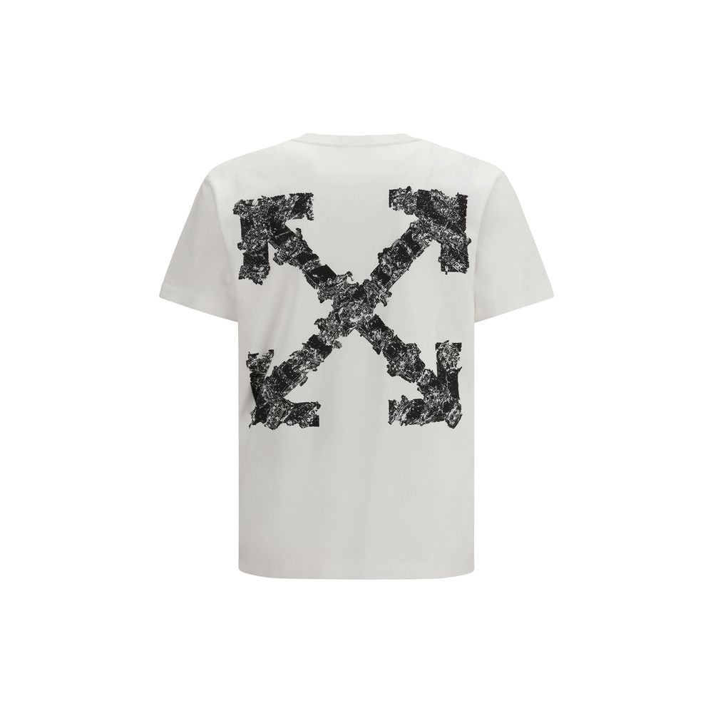 Off-White Wit Katoenen T-shirt
