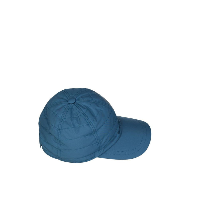 Herno blauwe katoenen pet (baseballpet)