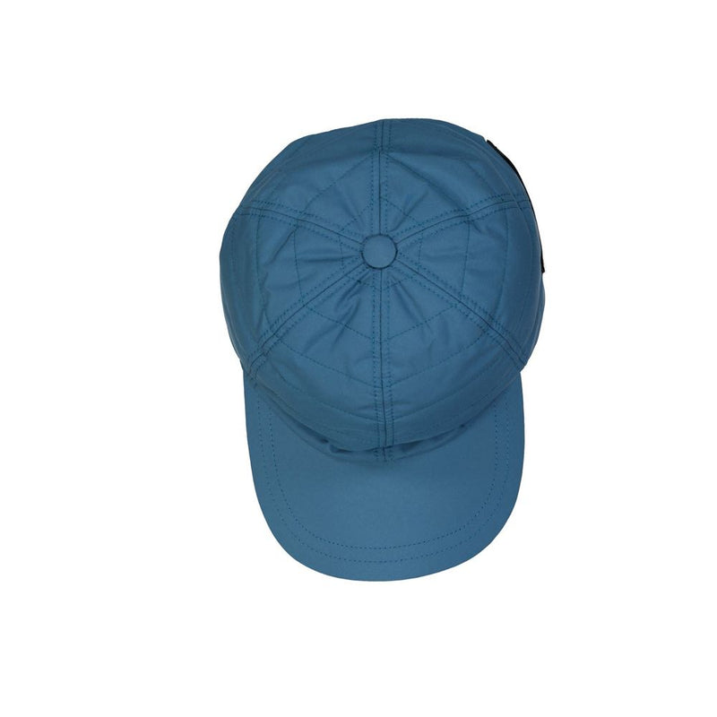 Herno blauwe katoenen pet (baseballpet)