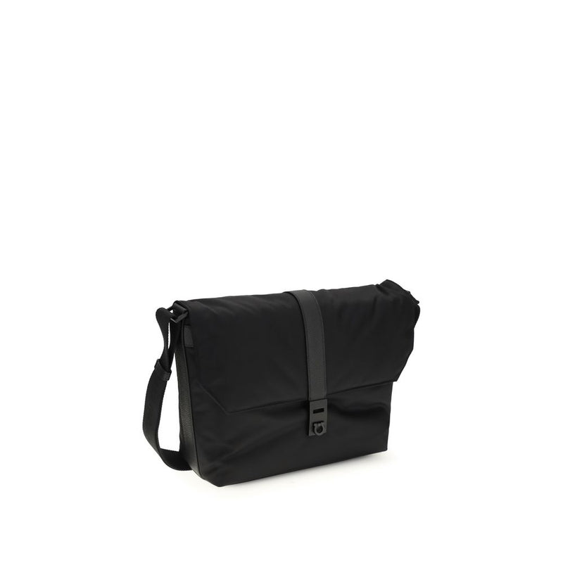 Sac à main Ferragamo en nylon noir